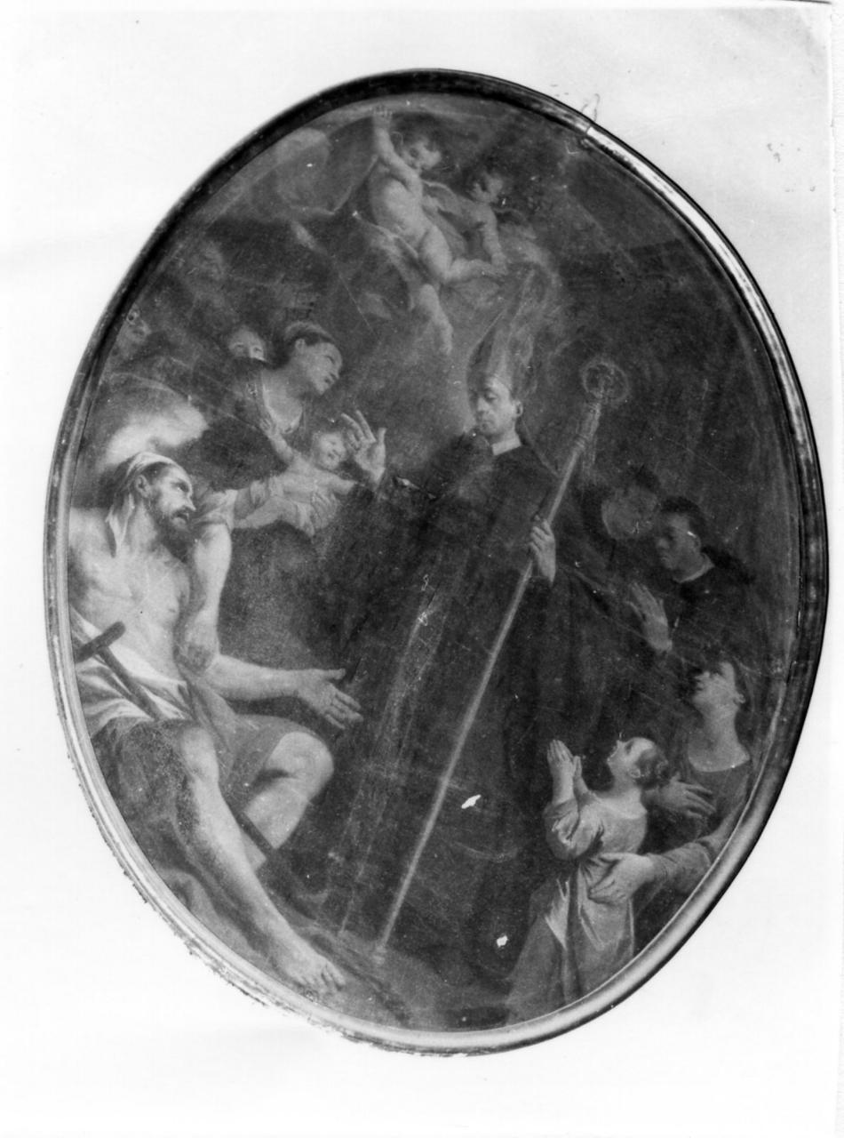 San Mauro guarisce gli storpi (dipinto) - ambito bolognese (seconda meta' sec. XVIII)