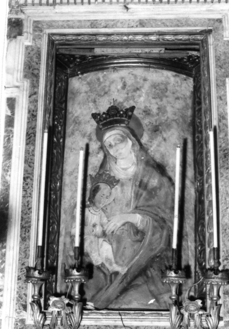 Madonna con Bambino (dipinto) - ambito emiliano (seconda meta' sec. XV)