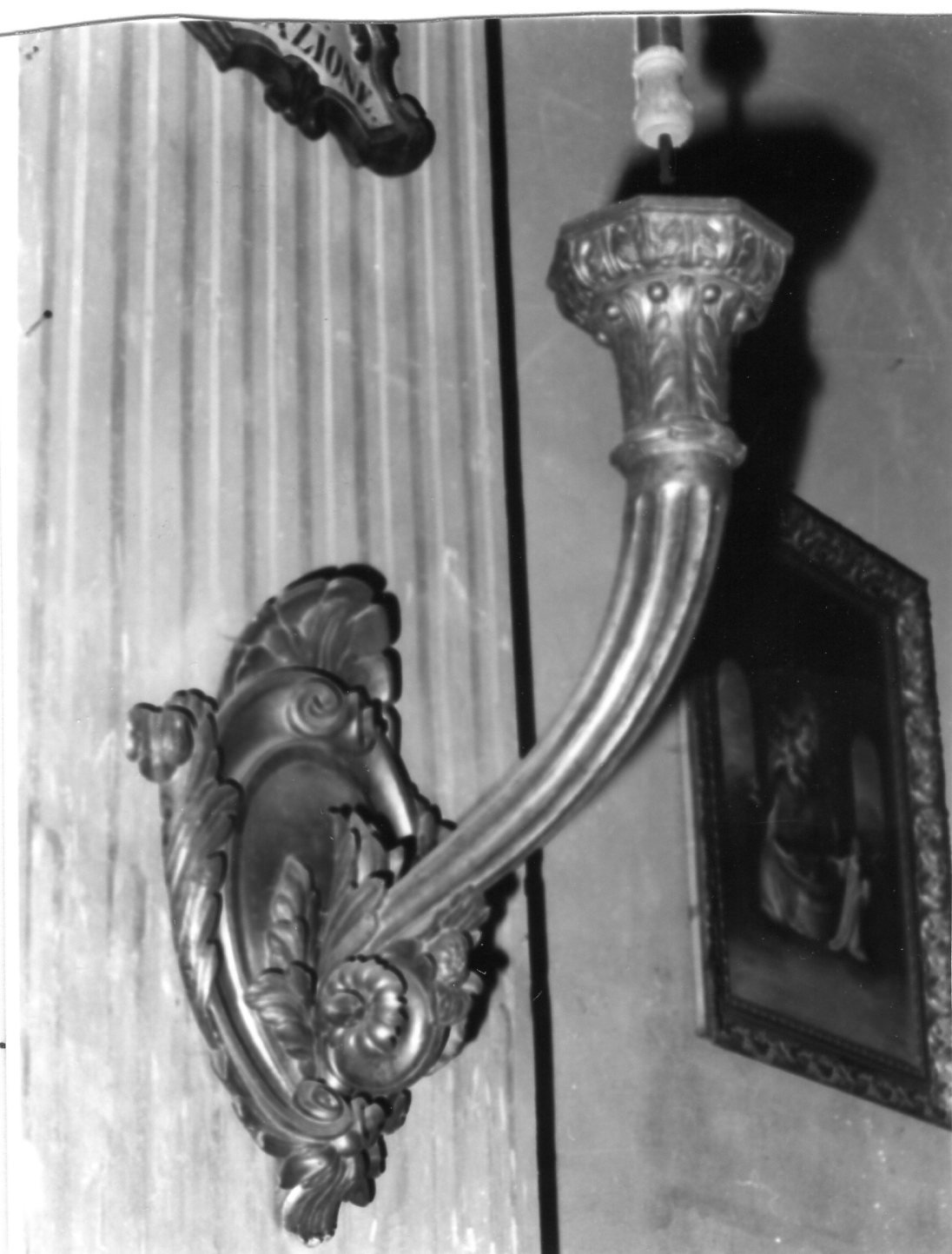 candeliere da parete di Besutti Giovanni (attribuito) (meta' sec. XIX)