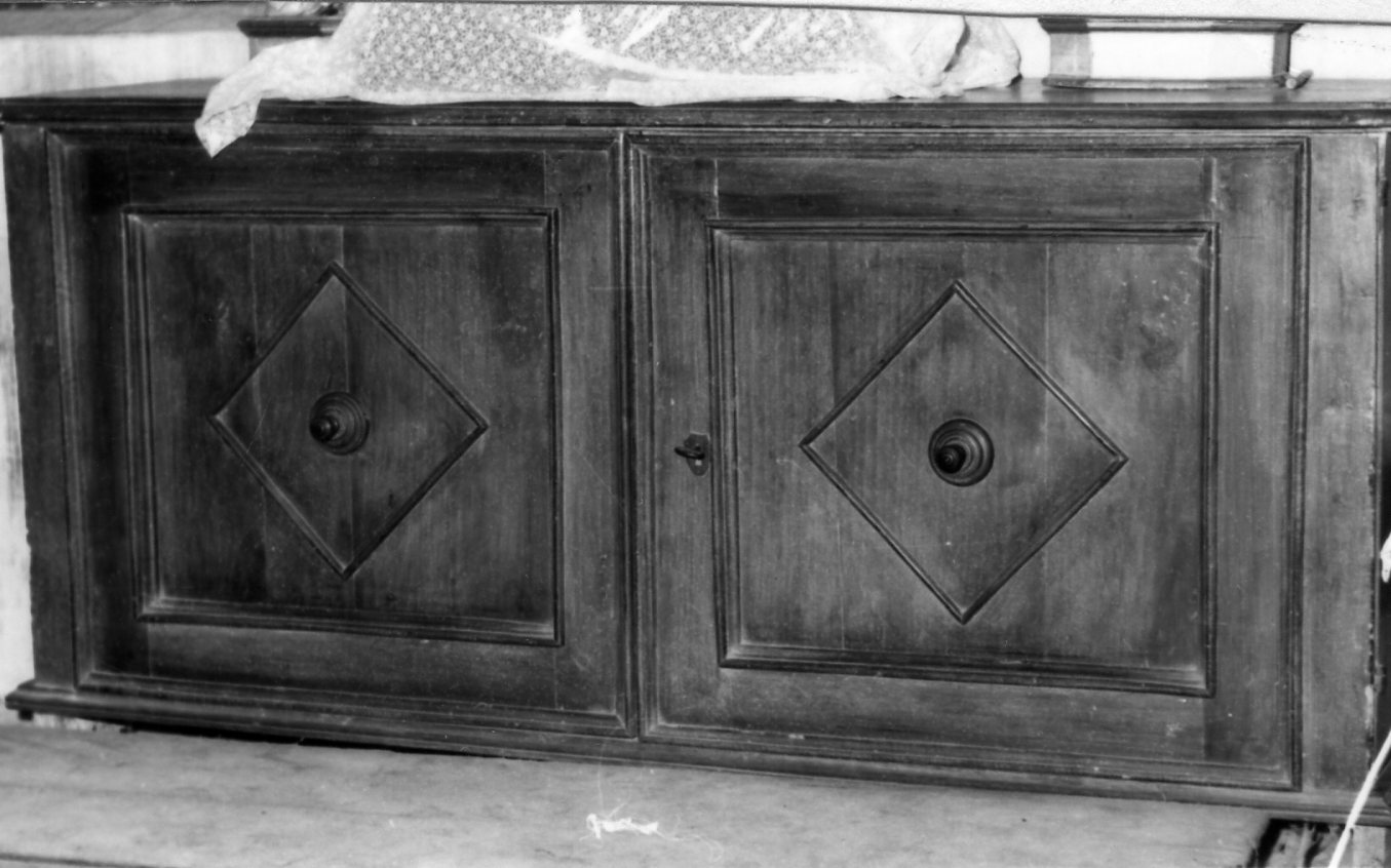 credenza - bottega emiliana (fine sec. XVII)