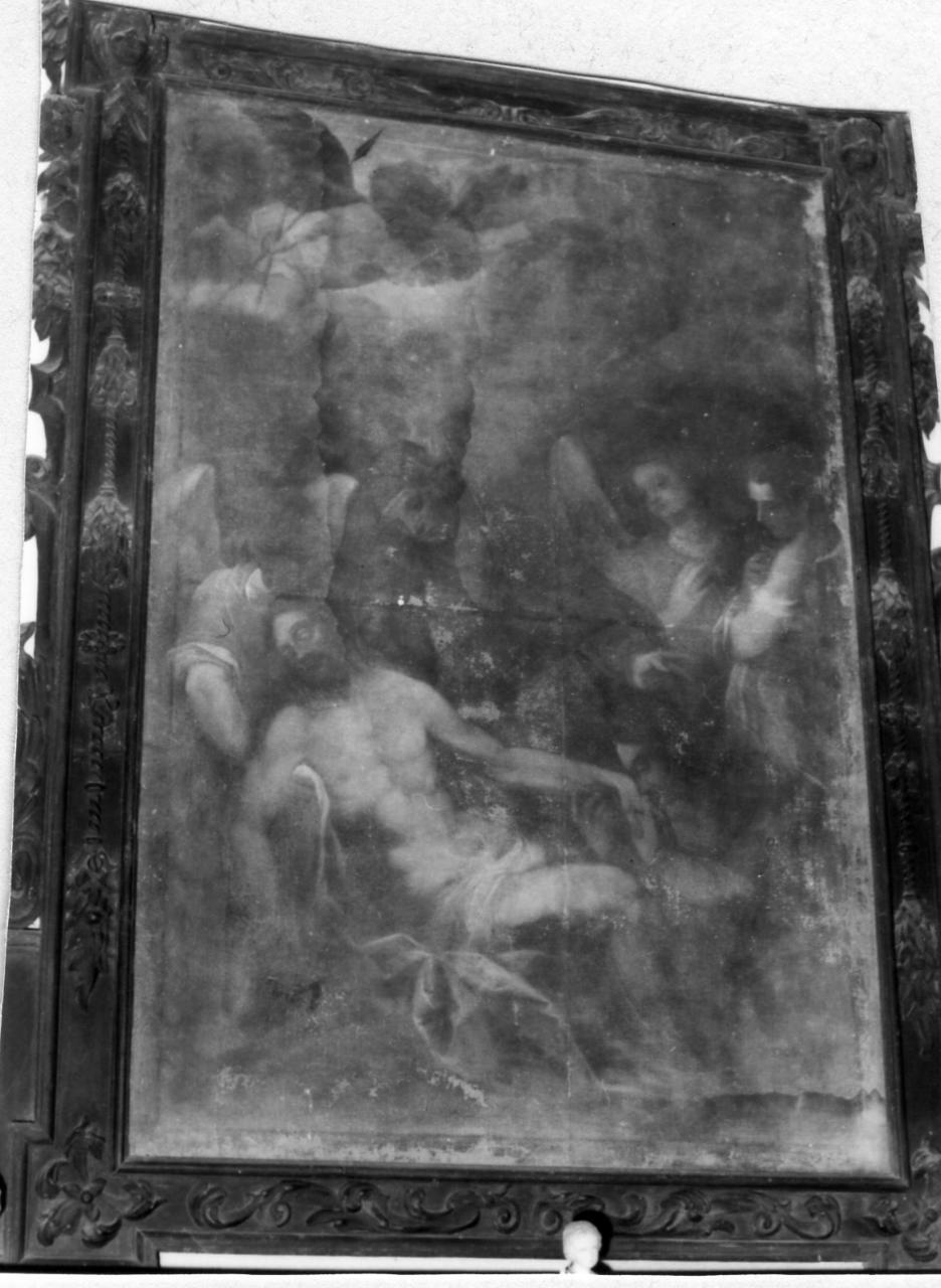 deposizione di Cristo dalla croce (dipinto) - ambito bolognese (prima meta' sec. XVII)