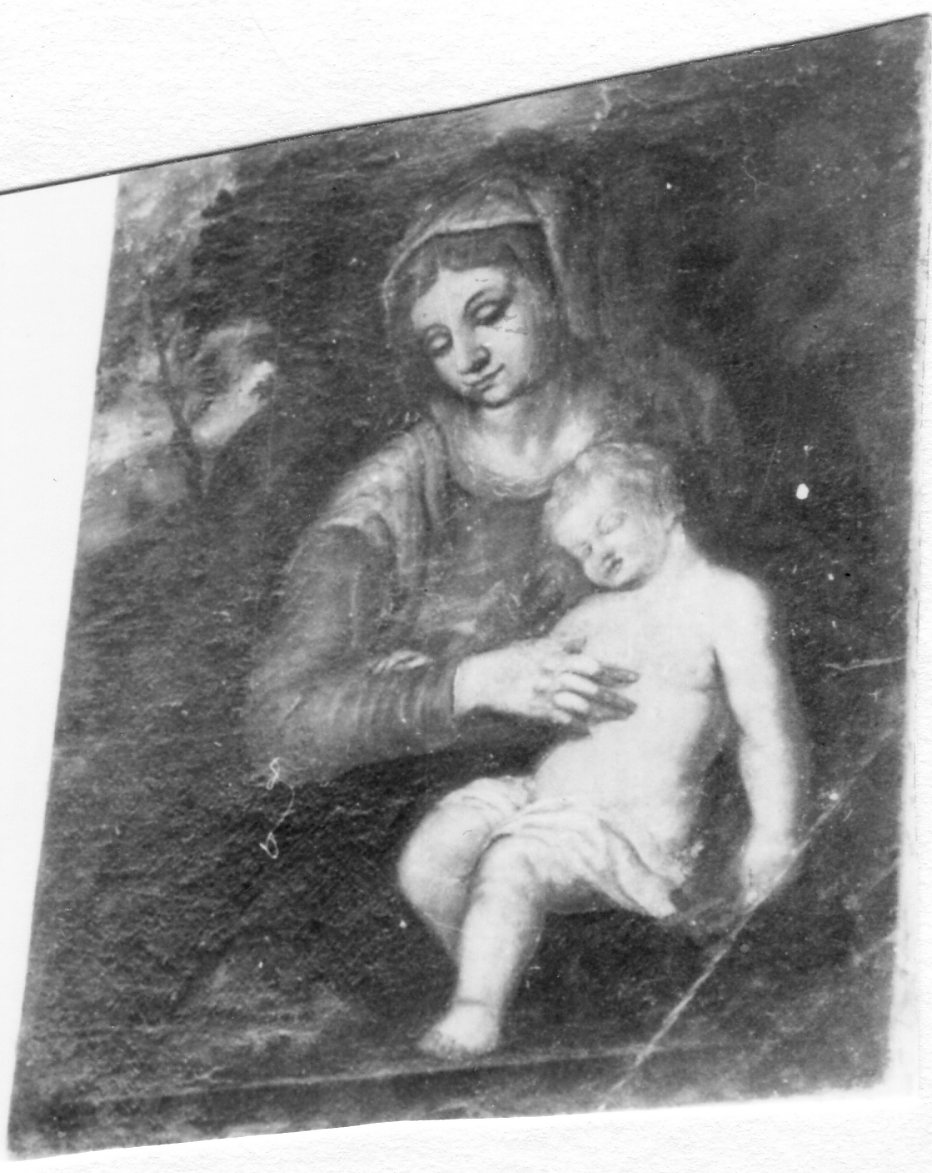 Madonna con Bambino (dipinto) - ambito emiliano (inizio sec. XVII)