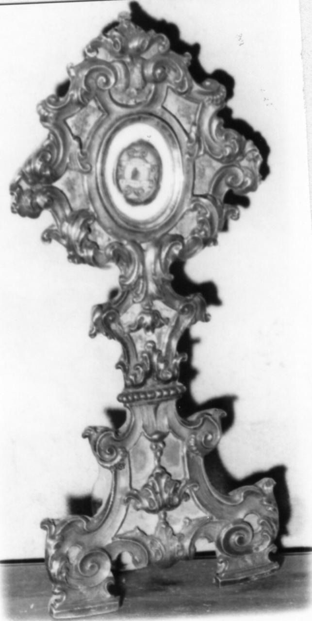 reliquiario-ostensorio - bottega emiliana (meta' sec. XVIII)