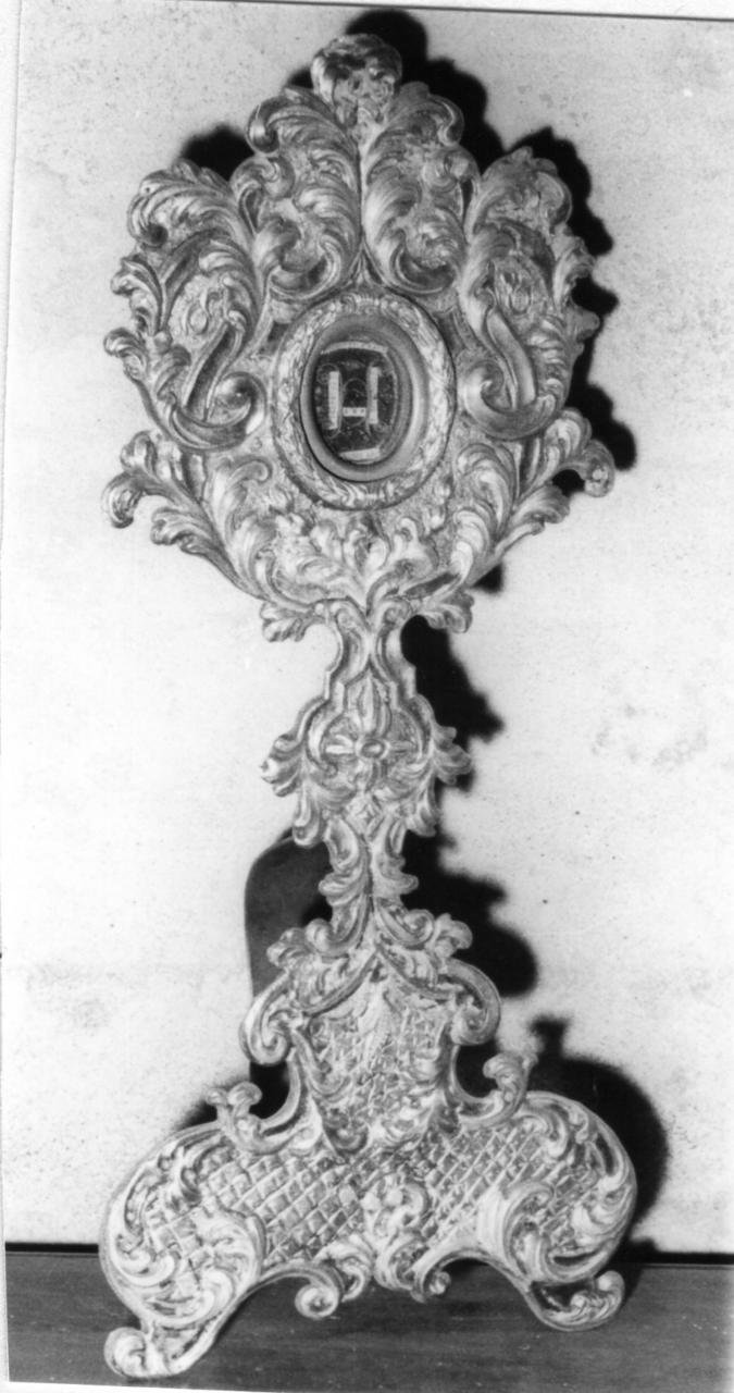 reliquiario-ostensorio - bottega emiliana (seconda meta' sec. XVIII)
