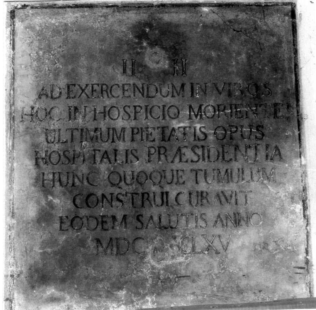 lapide - bottega modenese (sec. XVIII)