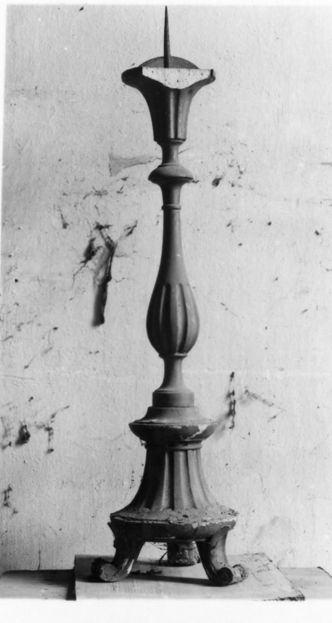 candeliere, serie - bottega modenese (meta' sec. XIX)