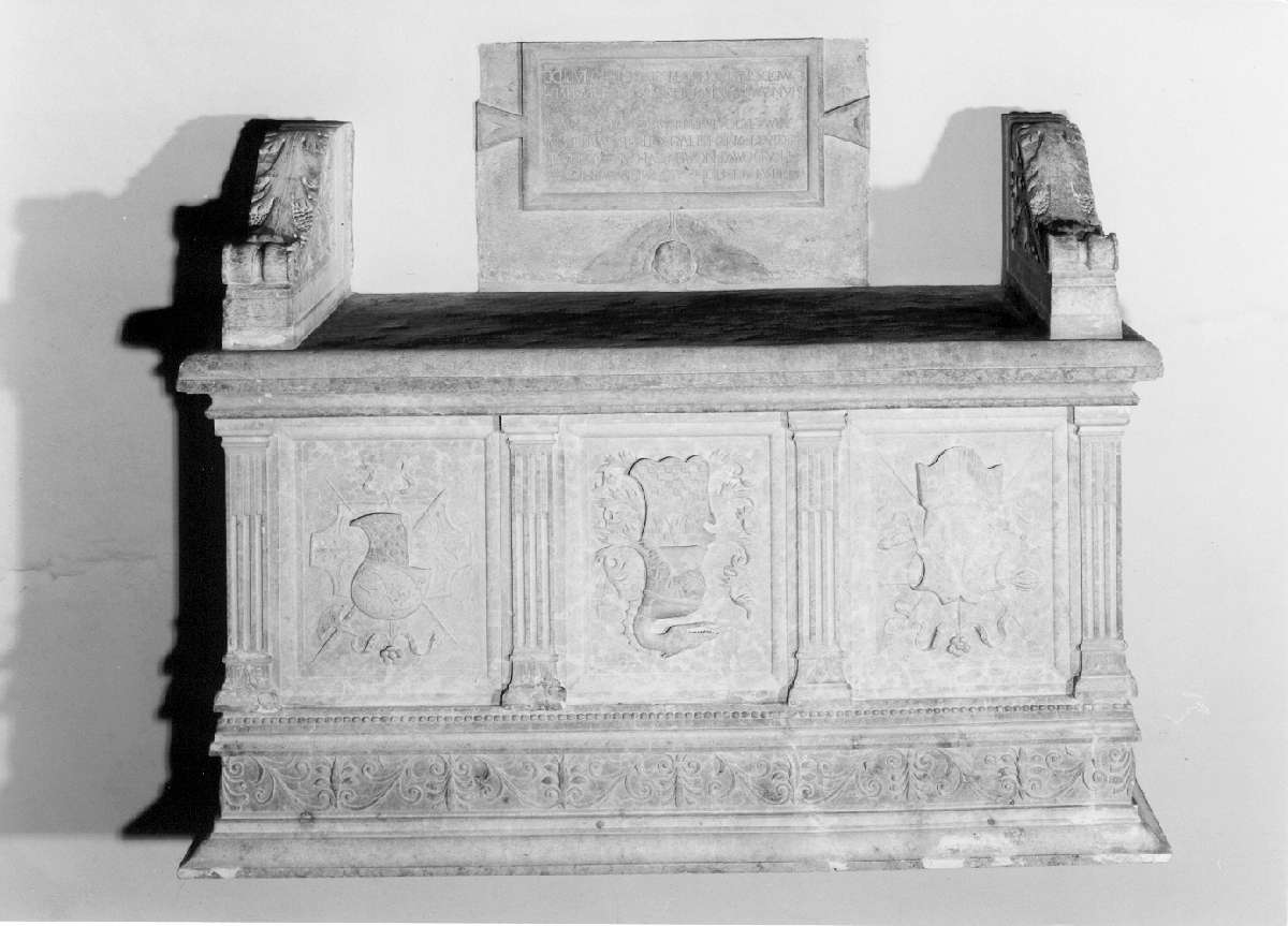 monumento funebre - ambito mantovano (sec. XV)