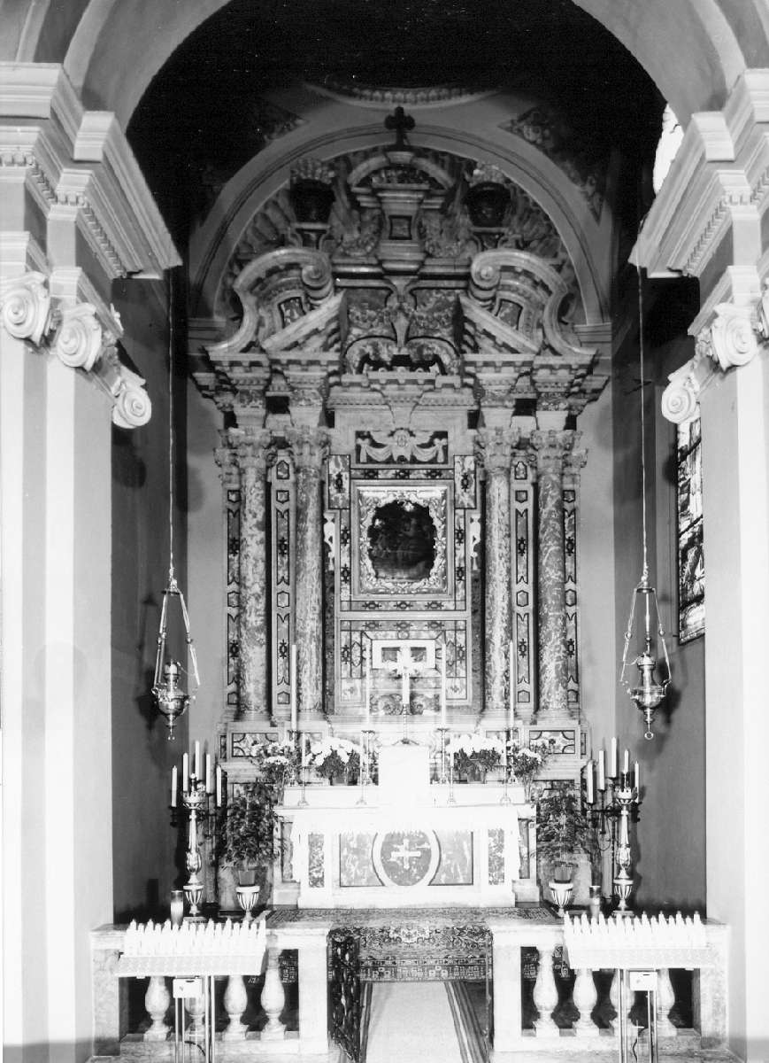 altare di Marchesini Francesco (attribuito), Paltrinieri Giacinto (attribuito) (sec. XVII, sec. XIX)