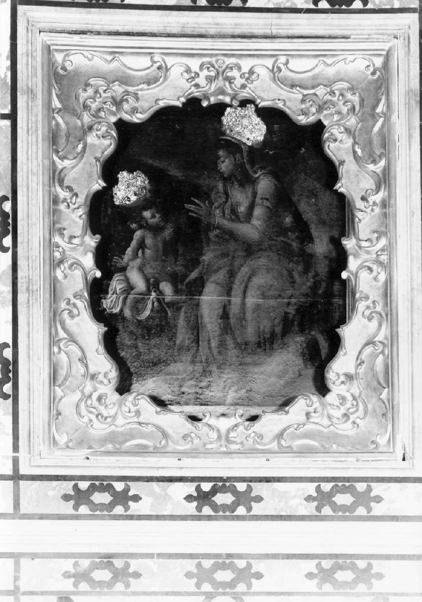 Madonna con Bambino (dipinto) - ambito emiliano (sec. XVII)