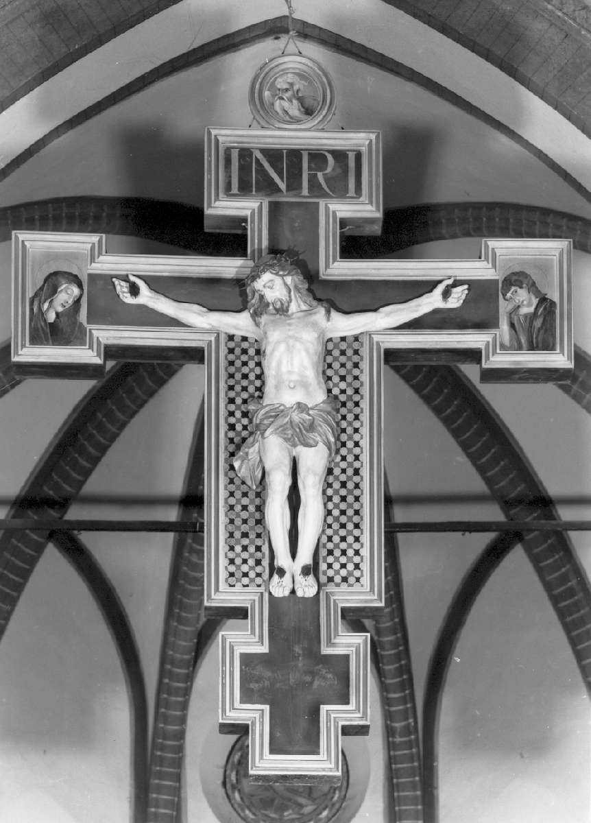 crocifisso - manifattura emiliana (sec. XVIII)