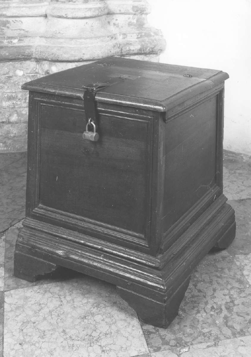 mobile per elemosine - manifattura emiliana (prima meta' sec. XVII)