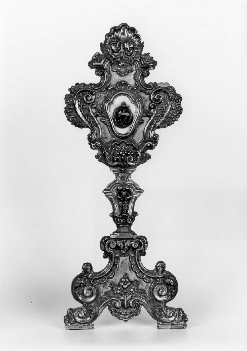 reliquiario - a ostensorio - manifattura emiliana (meta' sec. XVIII)