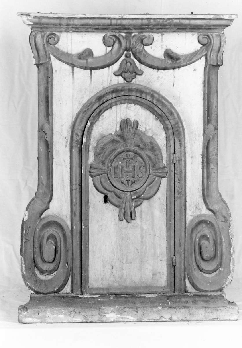 tabernacolo - manifattura emiliana (seconda meta' sec. XIX)