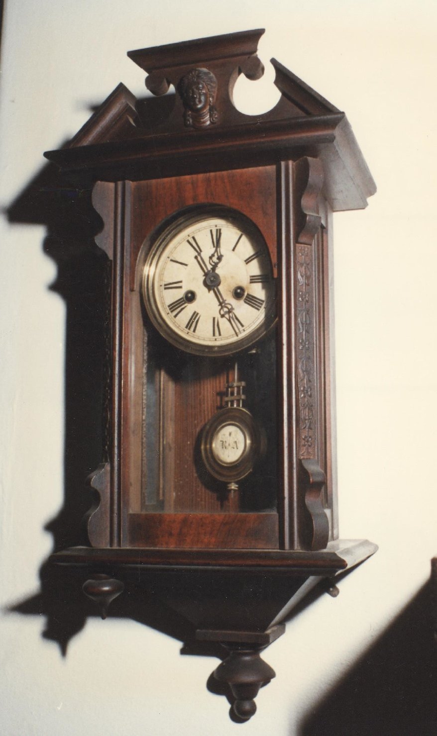 cassa di orologio a pendolo - bottega lombarda (secc. XIX-XX)
