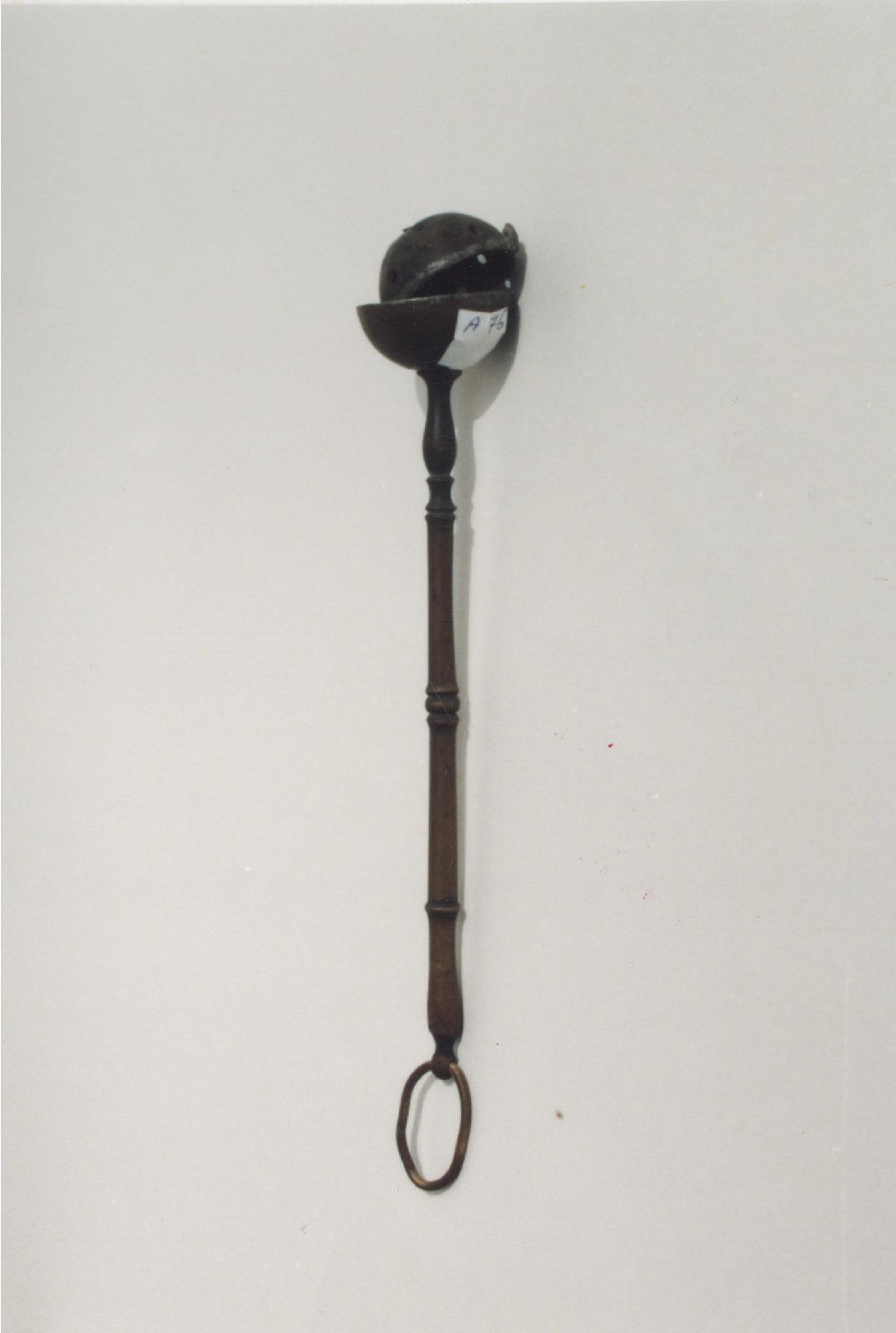 aspersorio - manifattura italiana (sec. XVIII)