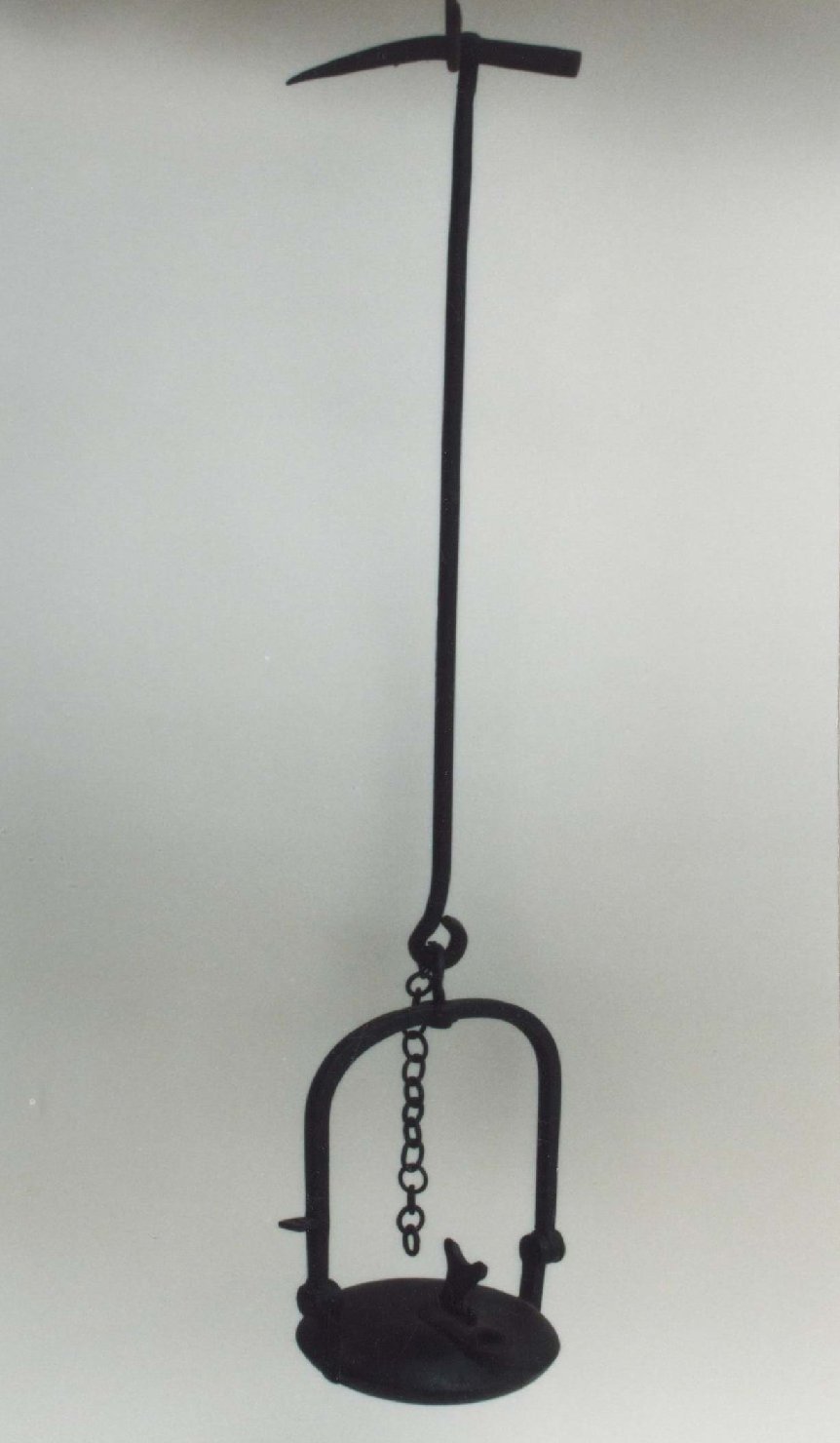 lampada ad olio - manifattura italiana (sec. XVIII)