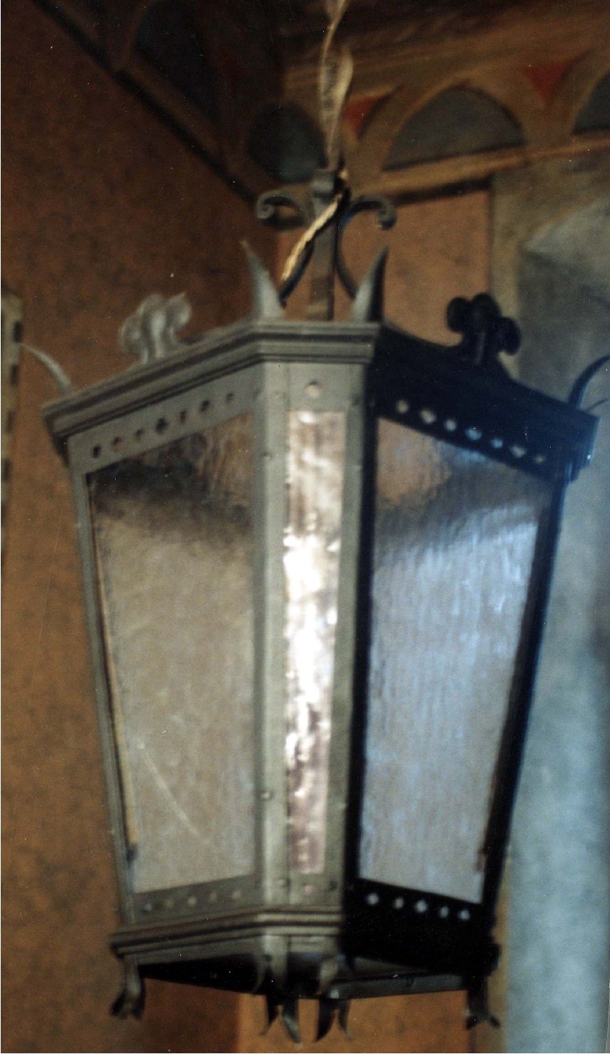 lanterna - manifattura italiana (primo quarto sec. XX)