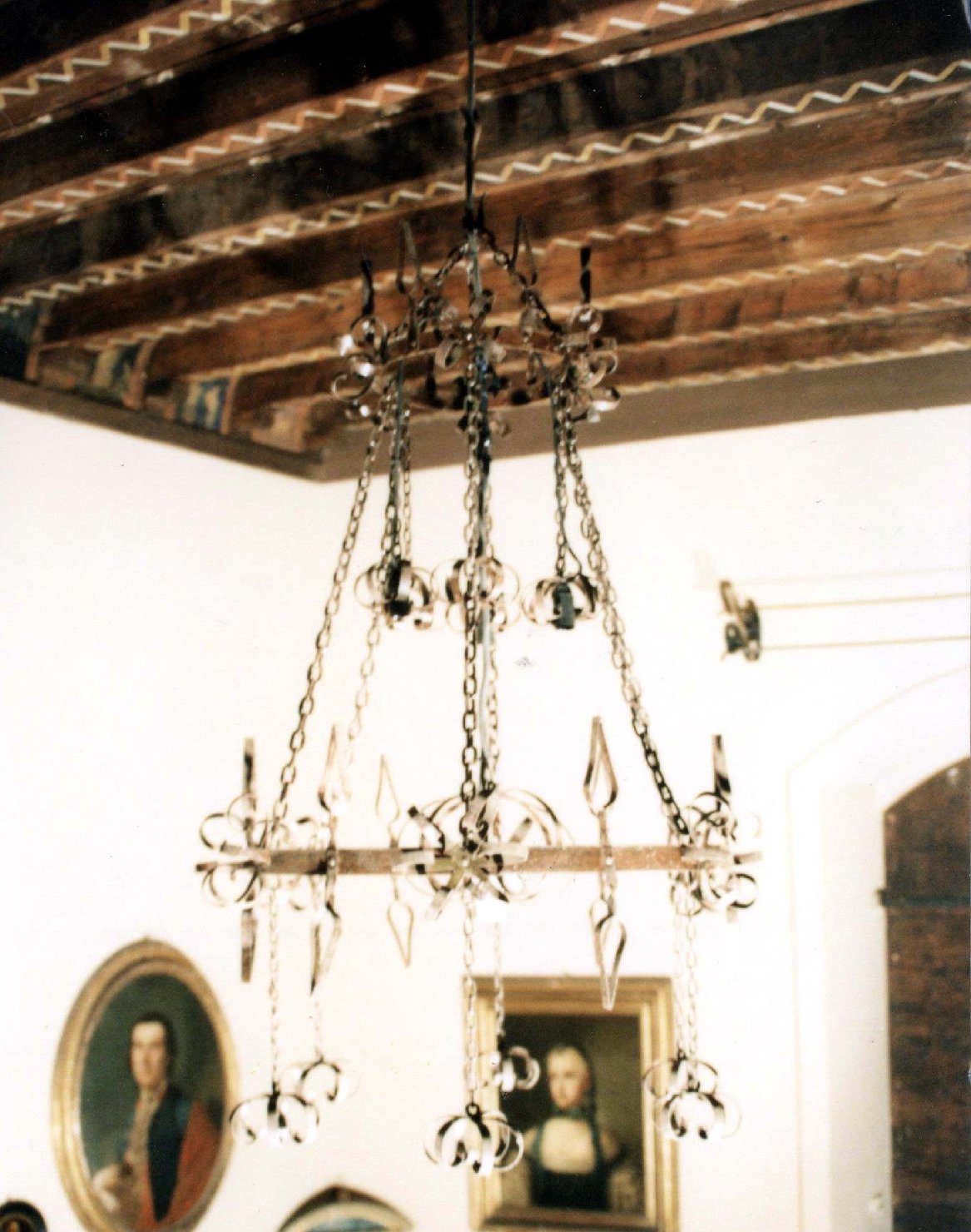 lampadario - ambito italiano (meta' sec. XX)