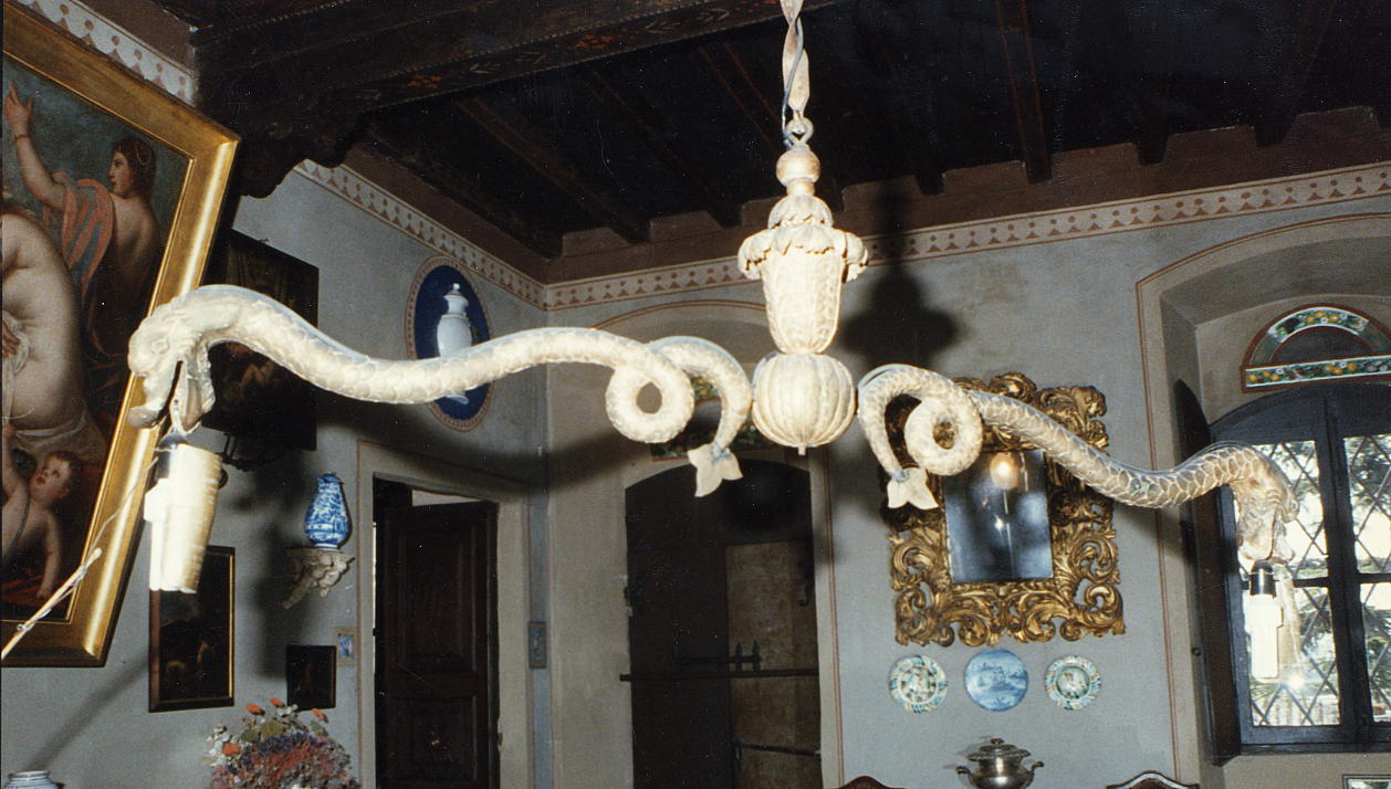 LAMPADARIO - AMBITO LOMBARDO (inizio SEC. XX)