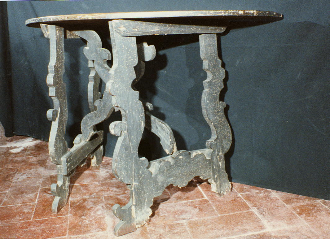 TAVOLO - CONSOLLE - AMBITO LOMBARDO (fine/ inizio SEC. XVII/ XVIII)