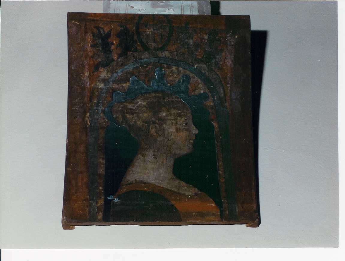 TAV. SOFF.TO RAFF. FIGURA FEMMINILE - AMBITO LOMBARDO (seconda meta' SEC. XV)