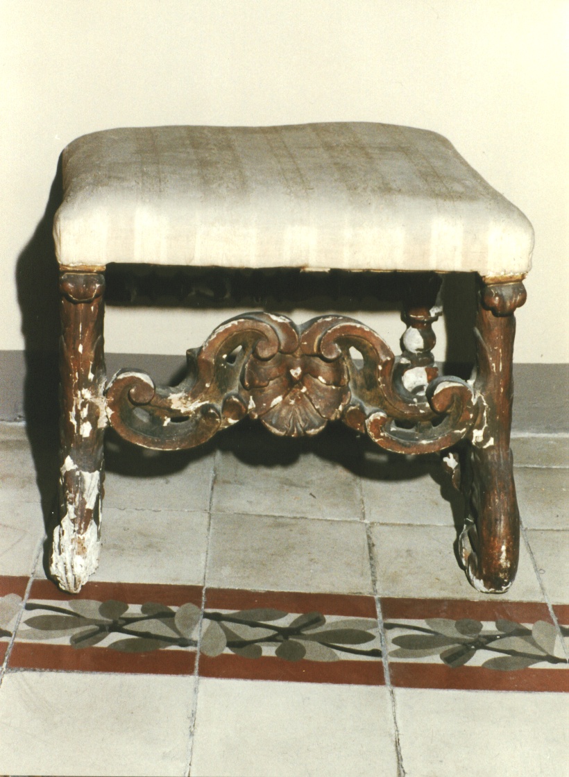 SGABELLO - AMBITO LOMBARDO (fine SEC. XVII)