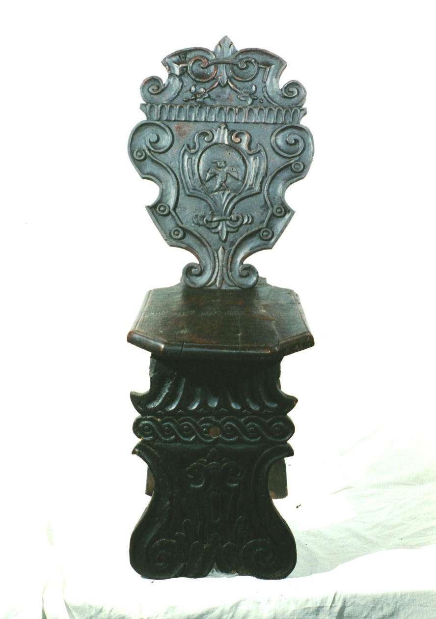 SGABELLO - AMBITO LOMBARDO (SECC. XVI/ XVII/ XIX)