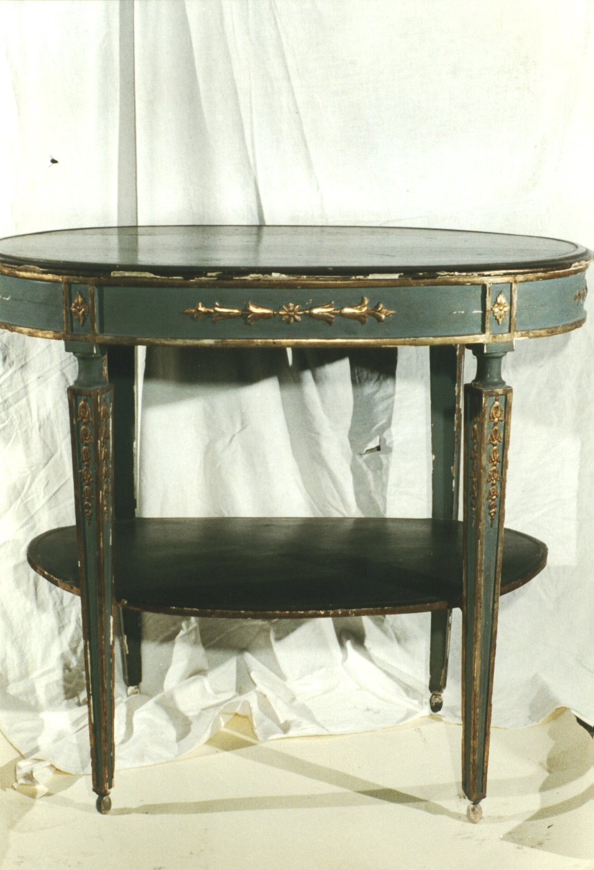 TAVOLINO A DUE PIANI - AMBITO LOMBARDO (inizio SEC. XIX)