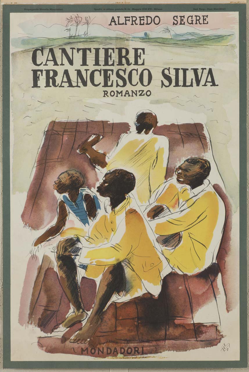 quattro persone di colore (manifesto) di Vellani Marchi Mario (sec. XX)