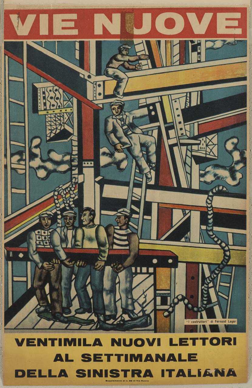 i Costruttori di Fernand Leger (manifesto) - ambito italiano (sec. XX)
