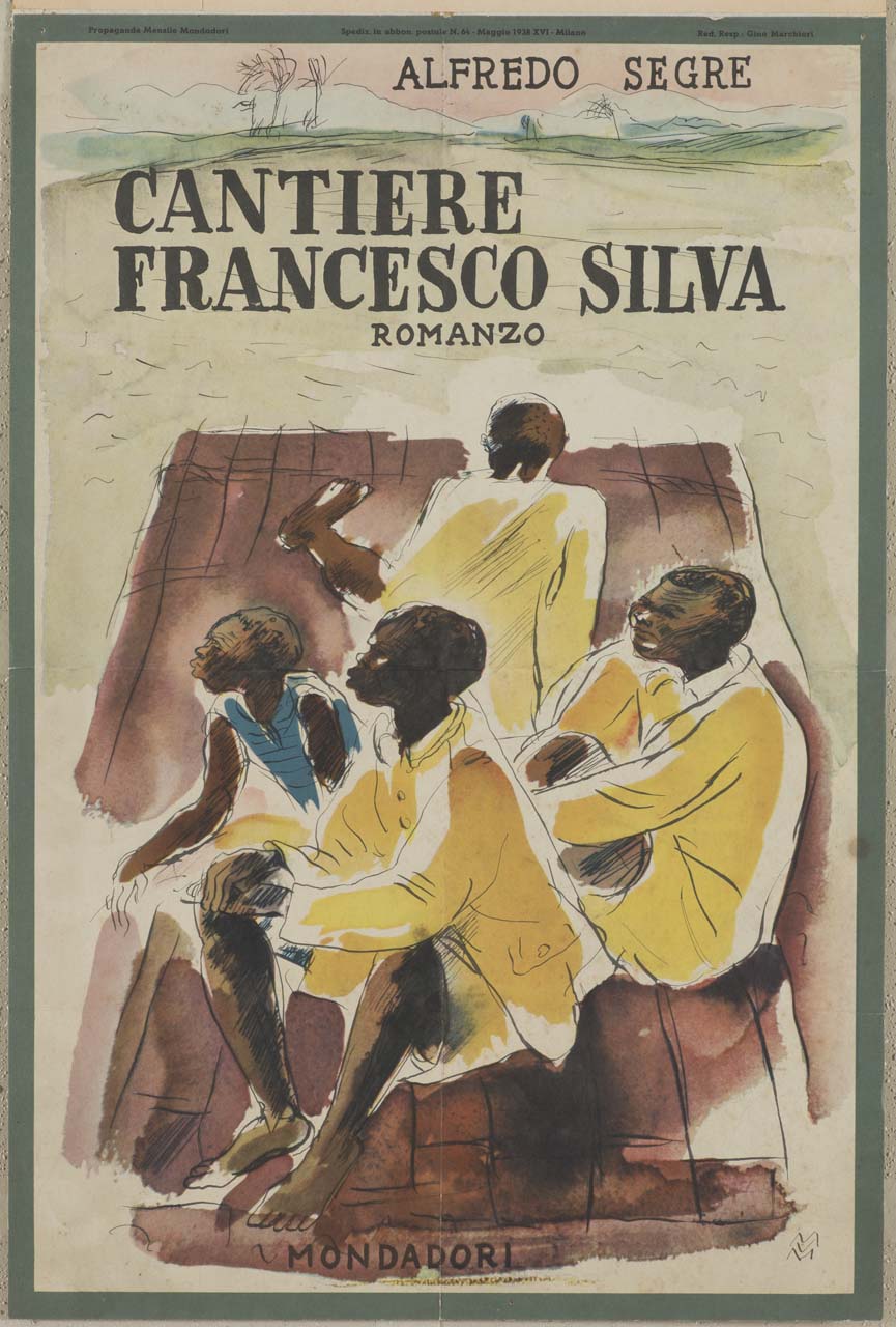 quattro persone di colore (manifesto) di Vellani Marchi Mario (sec. XX)