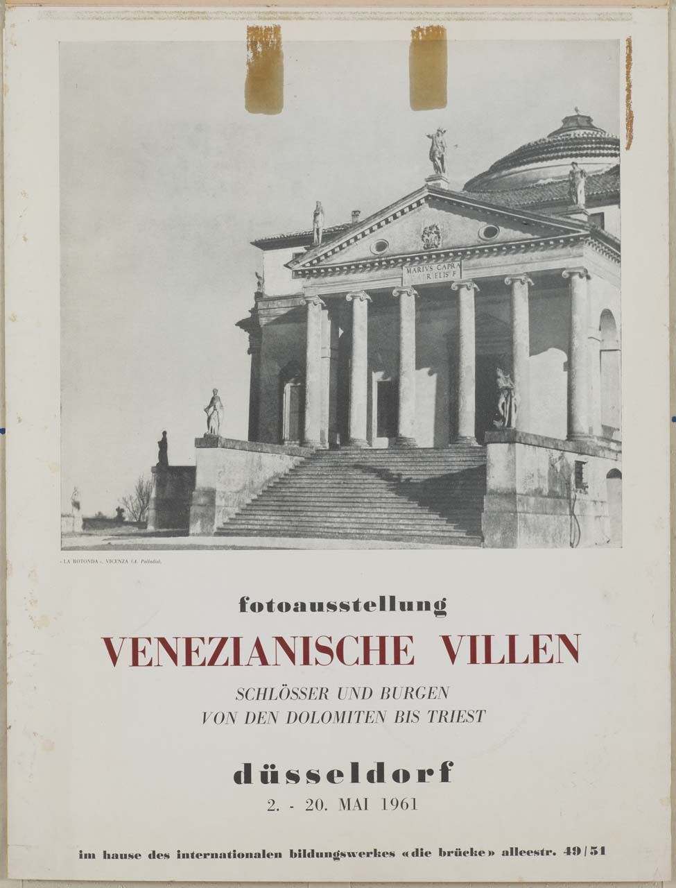 Villa La Rotonda di Vicenza (locandina) - ambito Germania centrale (sec. XX)