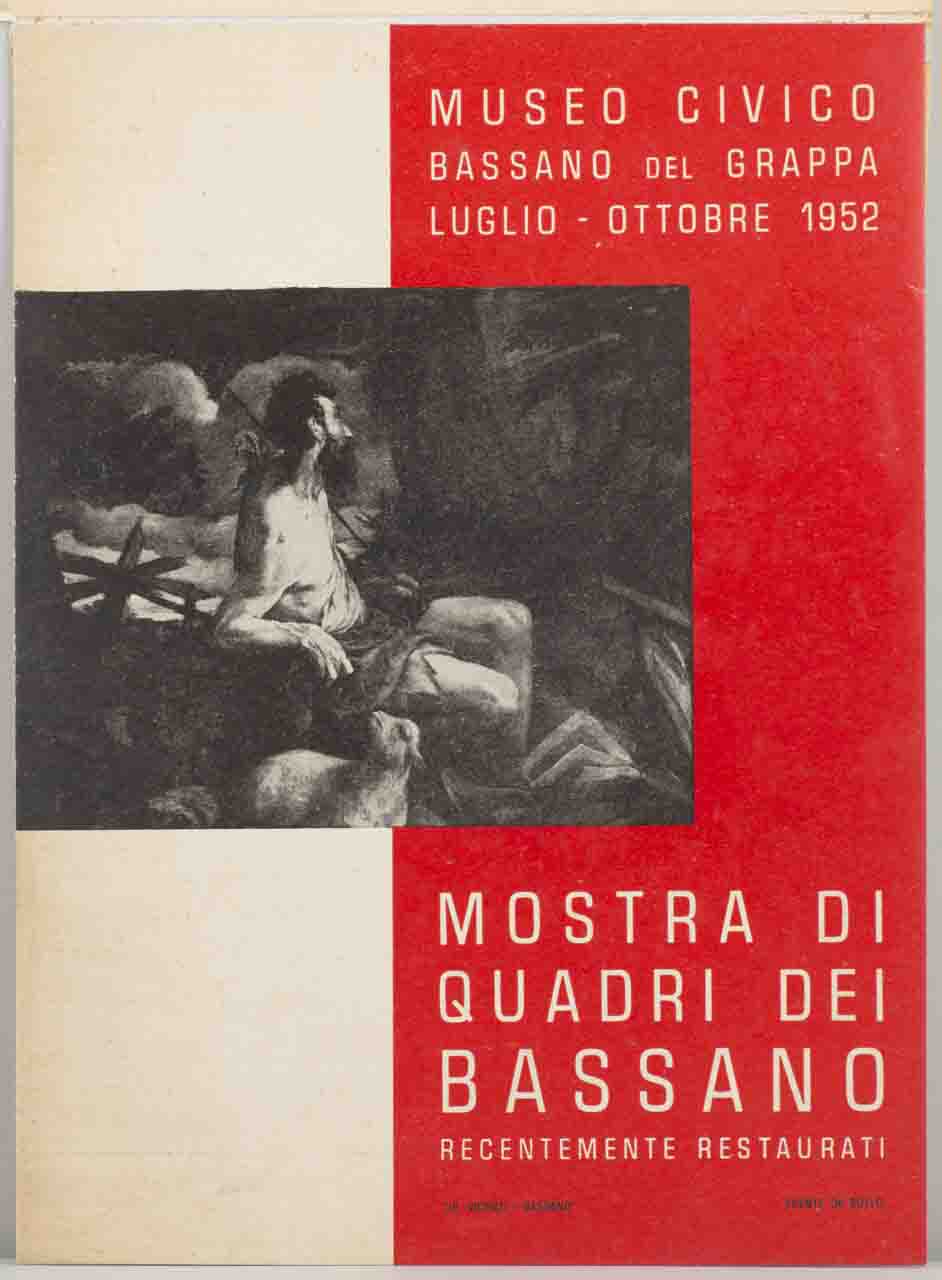 dipinto con San Giovanni Battista nel deserto di Jacopo Bassano (locandina) - ambito veneto (sec. XX)