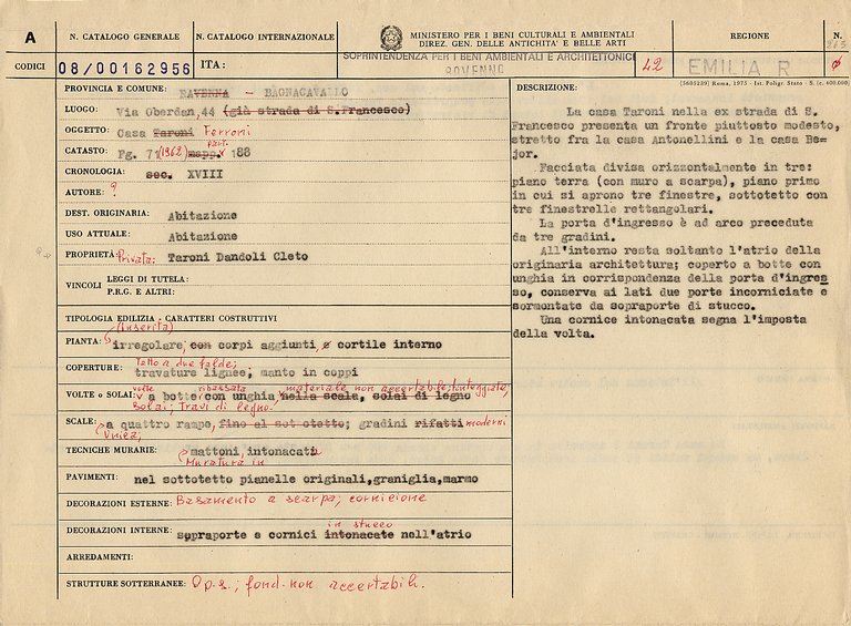 Casa Ferroni (casa) - Bagnacavallo (RA) 