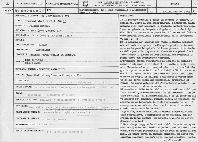 Palazzo Metelli (palazzo) - Brisighella (RA) 