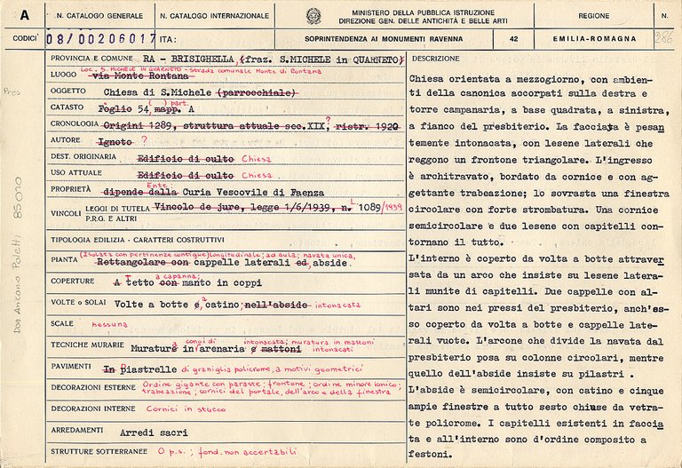 Chiesa di S. Michele (chiesa) - Brisighella (RA) 