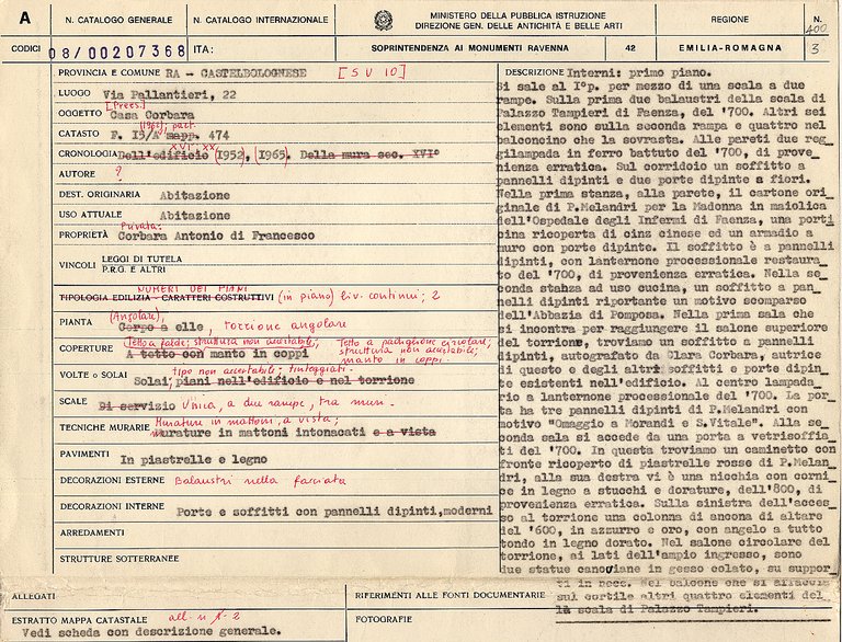 Casa Corbara (casa) - Castelbolognese (RA) 