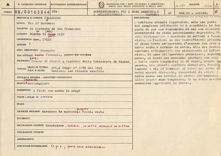 Ex Convento di San Francesco (convento) - RIMINI (RN) 