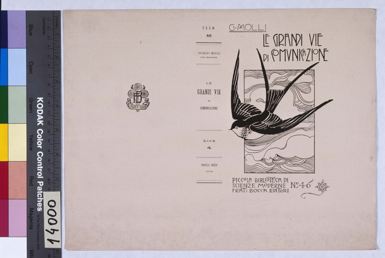 rondine in volo (copertina) di Mataloni Giovanni Maria (sec. XX)