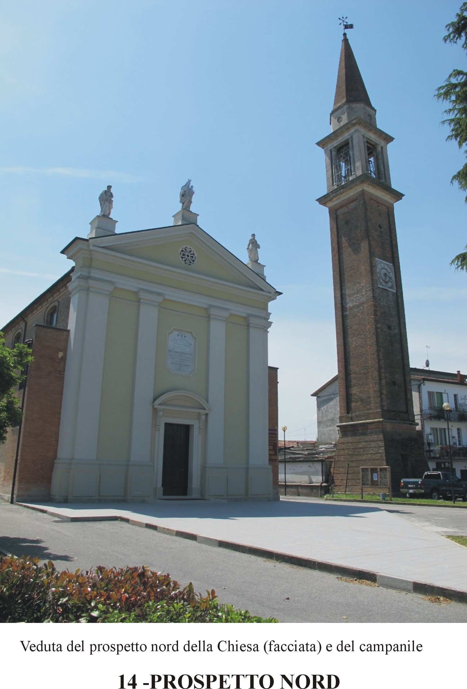 Complesso Chiesa e Campanile dei Santi Simone e Giuda (chiesa) - Saonara (PD) 