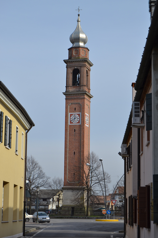 Campanile - Chiesa di San Giorgio Martire (campanile) - Maserada sul Piave (TV)  (XX)