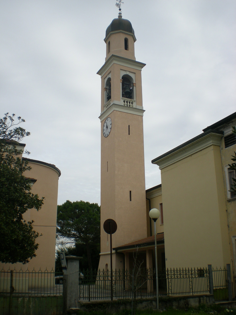 Campanile - Chiesa di San Martino Vescovo (campanile) - Gazzo (PD)  (XIX)