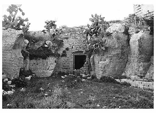 SEPOLCRETO presso MASSERIA CAPPARELLI (V) (sepolcreto, ipogeo paleocristiano) - Manfredonia (FG) 