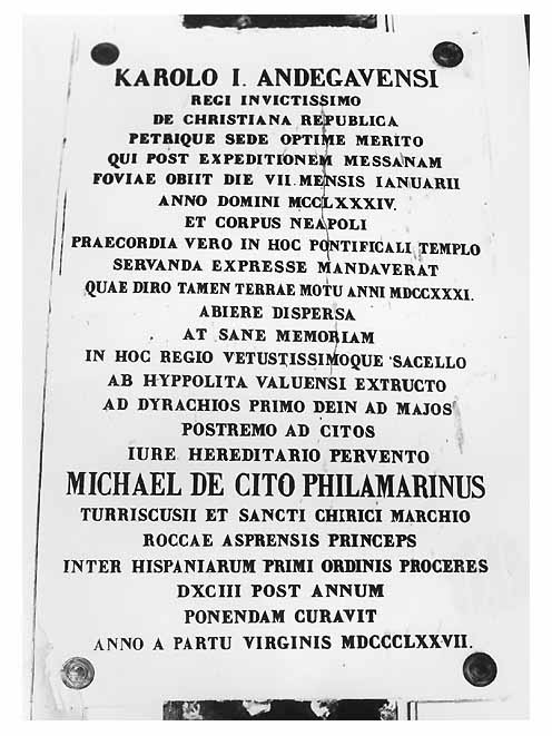 lapide - ambito pugliese (sec. XIX)