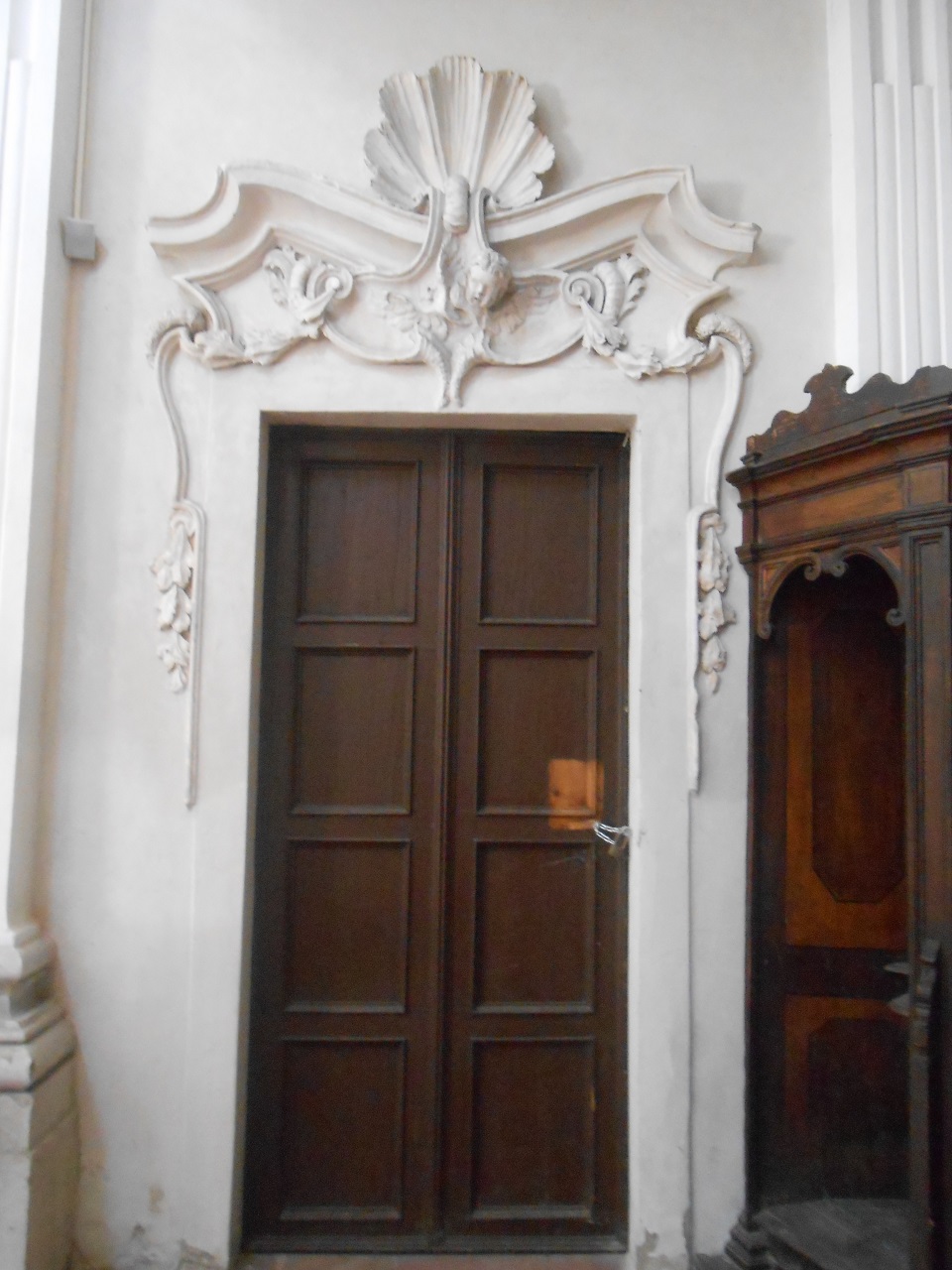 porta, opera isolata - bottega mantovana (sec. XVIII)
