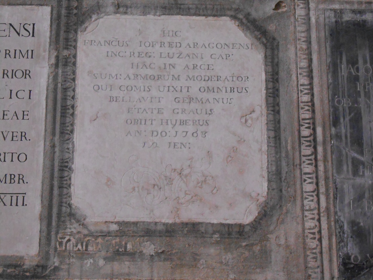 lapide, opera isolata - bottega mantovana (sec. XVIII)