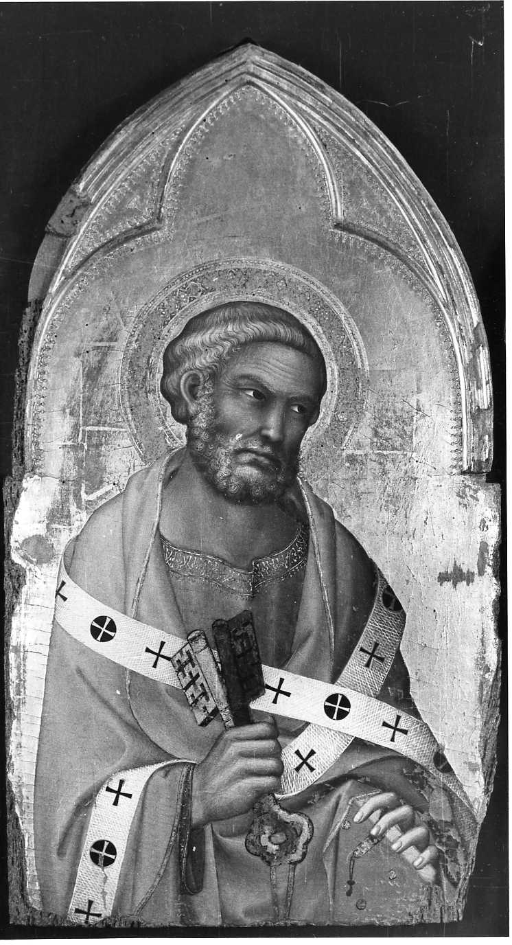 San Pietro (scomparto di polittico, elemento d'insieme) di Martini Simone (primo quarto sec. XIV)