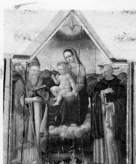 Madonna con Bambino e Santi (dipinto, opera isolata) - ambito dell'Italia centrale (sec. XVI)