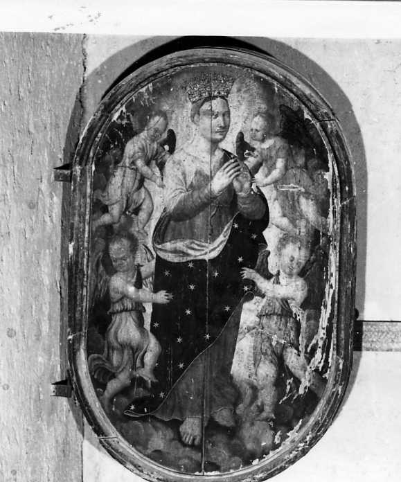 assunzione della Madonna (stendardo processionale, opera isolata) - ambito orvietano (sec. XVI)