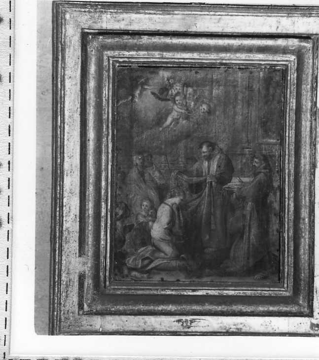 Santa Chiara (dipinto, opera isolata) di Cesare Nebbia da Orvieto (attribuito) (primo quarto sec. XVII)
